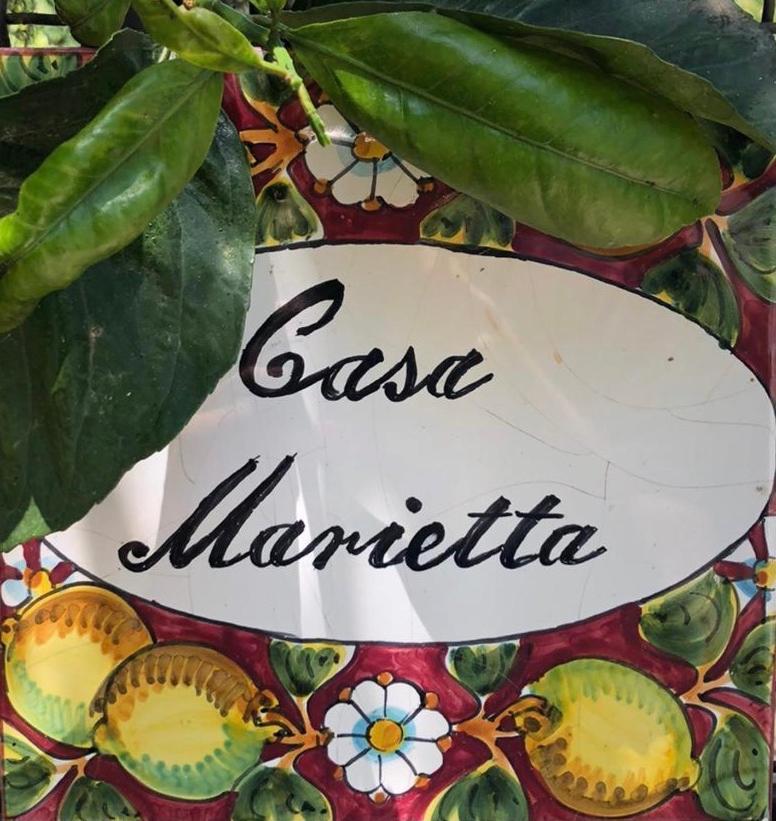 Casa Marietta Villa Forza dʼAgro Buitenkant foto